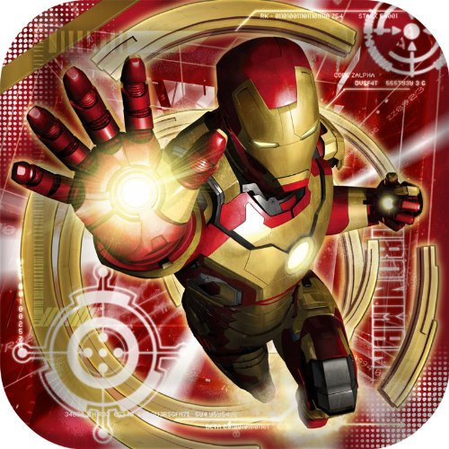 Iron Man 3 Dinner Plates