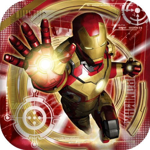 Iron Man 3 Large Paper Plates (8ct)