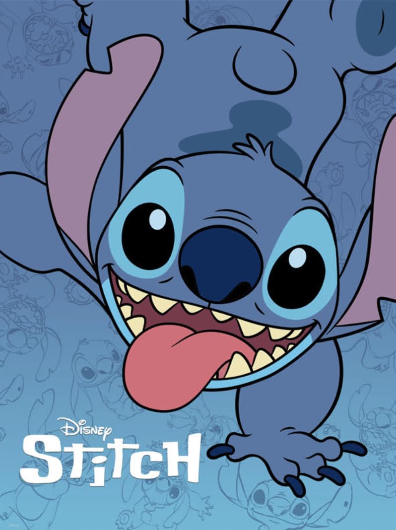 Disney Collar Lilo&Stitch para Niñas de Plata de ley, 45cm