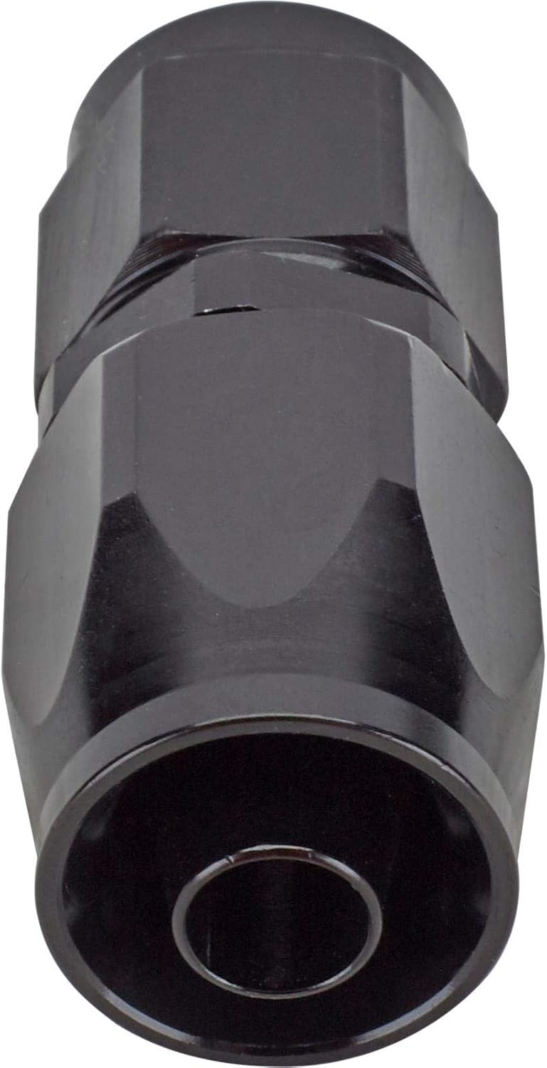 Black Nylon/Rubber -6AN Trans Oil Cooler Lines, 12 ft. Hose
