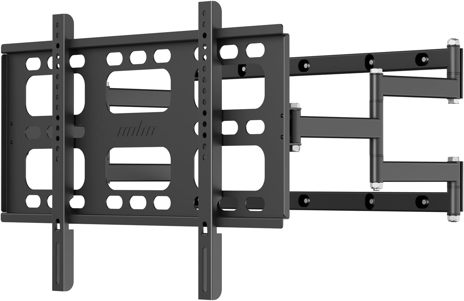 Swivel TV Wall Mount: Heavy Duty Full Motion TV Mount Wall Bracket Swivel Left and Right Fits 50-80 Inch with Articulating Arm VESA up to 600x400mm 90KG Weight Capacity and Extend up to 38cm
