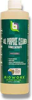 Bioworx® All Purpose Cleaner 16 oz. – Plant-Derived | 128:1 Concentrate | USDA BioPreferred | Professional Strength | Safe for All Automotive Surfaces