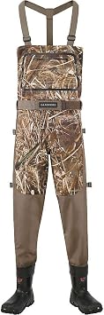 LaCrosse Men's Waders Alpha Swampfox Drop-Top Realtree Max-5 600G
