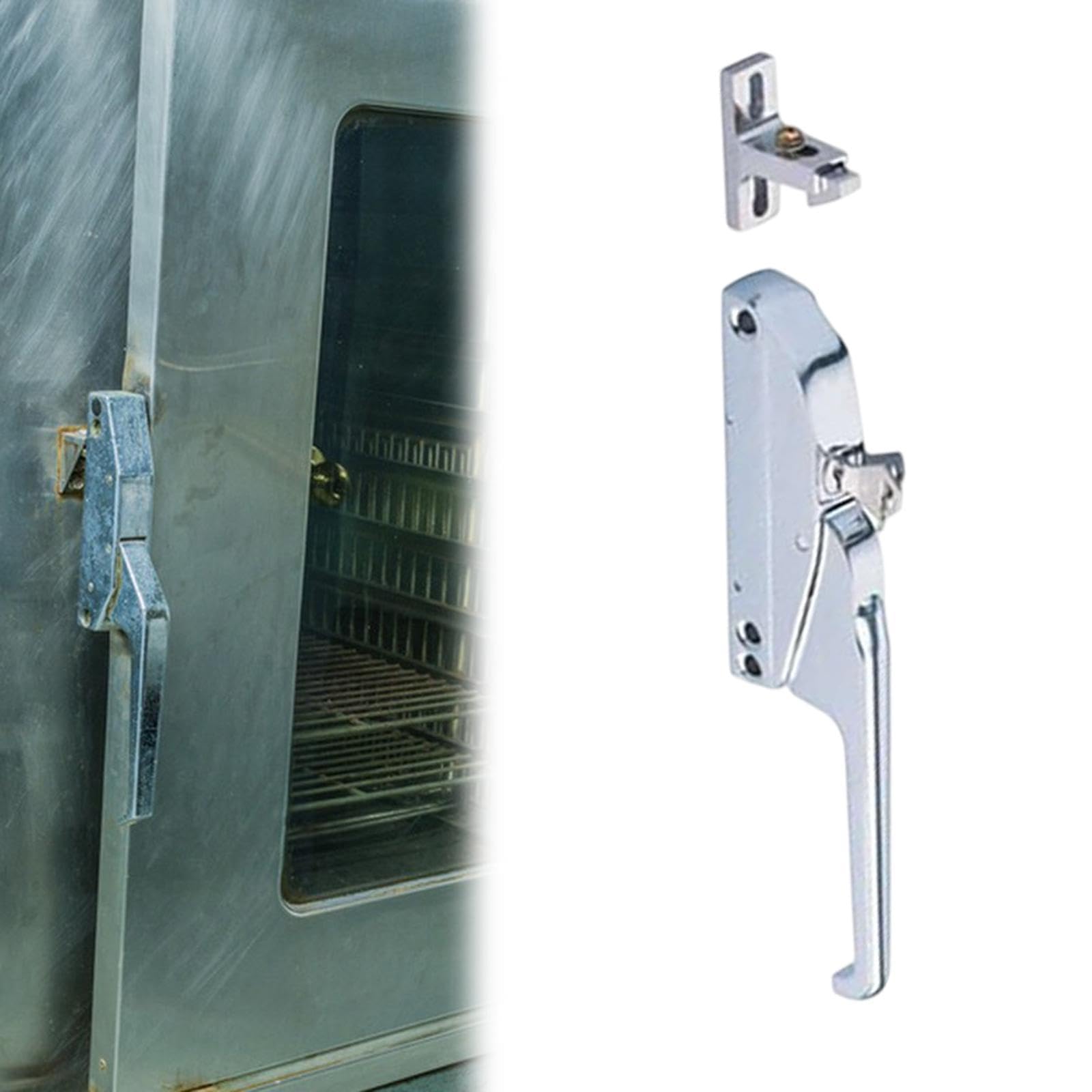 Kit di Chiusura per Maniglia del Congelatore per Una Facile Installazione su Veicoli Container E Frigoriferi, Modello Cx1200a