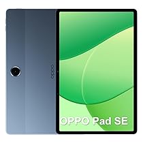OPPO PAD SE Tablet Wi-Fi Android 15, Grande Batteria 9340mAh, Tablet PC, Schermo FHD+ da 11 Inch 90Hz, 4GB&128GB, SUPERVOOC 33W, Octa-Core, Fotocamera Principale 5MP, 4 Altoparlanti, Blu