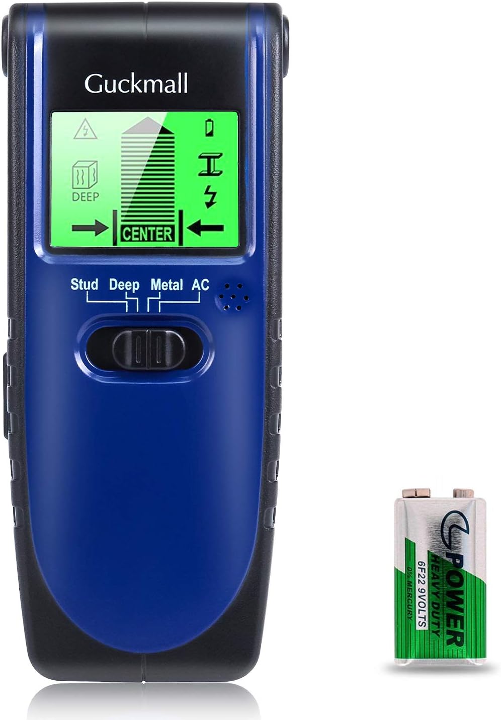 Electric Stud Finder Wall Sensor, 3 in 1 Muti-scanner with LCD Digital Display& Sound Warning for Studs/Wood/Metal/Live AC Wires Detection