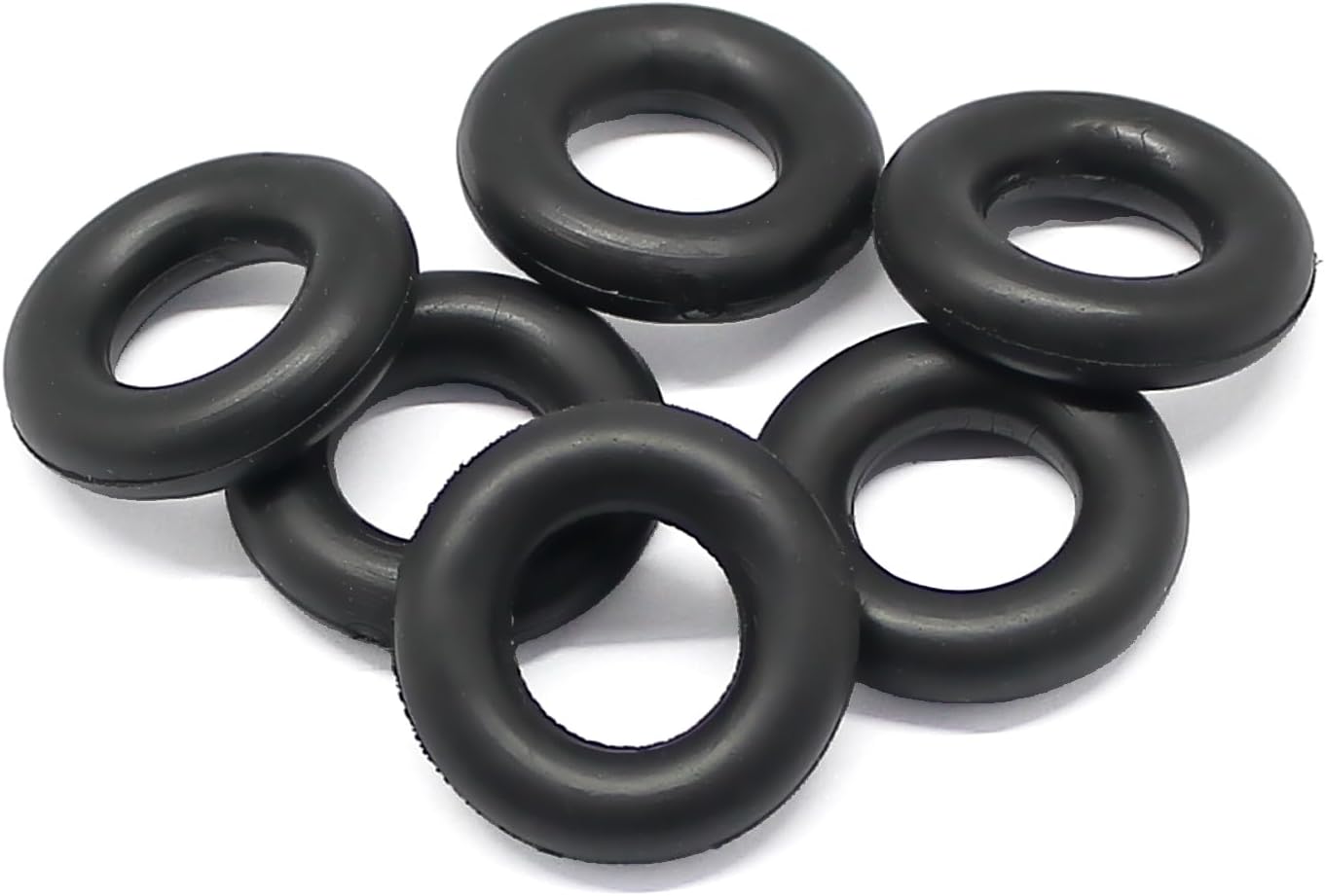 4pcs Bobbin Winder Rubber Tires O Ring Compatible with Sewing Machine Singer 15-91, 66-16, 99K, 128-3,#15287