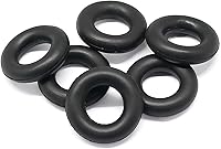 Vista 4 de 6 piezas de neumáticos de goma para bobinadora O Ring compatibles con máquina de coser Singer 15-91, 66-16, 99K, 128-3, #15287