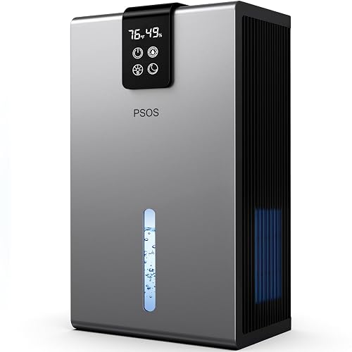 PSOS 98 OZ Quiet Dehumidifier with Ambient Light