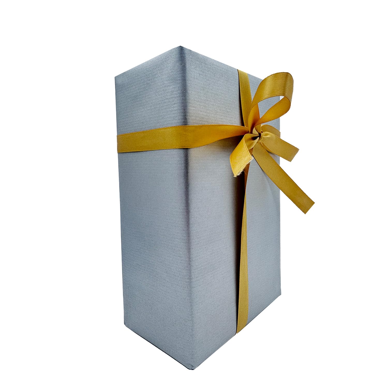 PAKOT | Rollo Papel de Regalo Kraft Verjurado Plata - Bobina Grande 70CM X 100M - Ideal Regalos de Lujo y Comercios