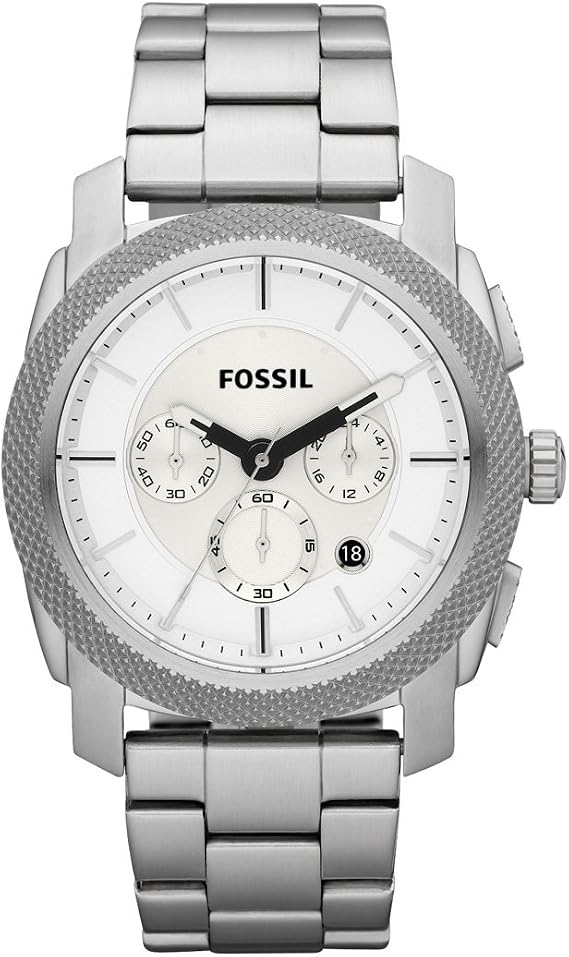 Fossil Men's Machine FS4663 Silver 