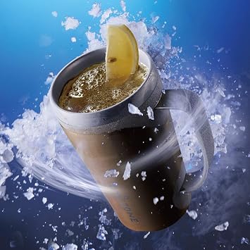 Doshisha ON°C ZONE Sub-zero Mug, 14.2 fl oz 420 ml, Gold