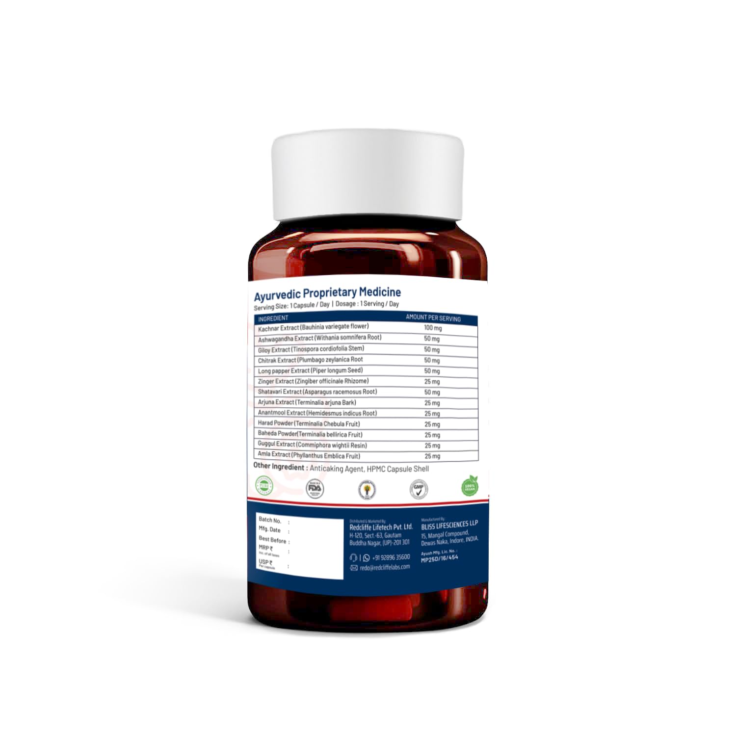 redO Thyroid Support With Kanchnar Extract | Regulated Tsh&Thyroid Hormones – T3 & T4 | Improved Metabolism & Energy | Weight Management (Pack of 1) - Image 4 thumbnail