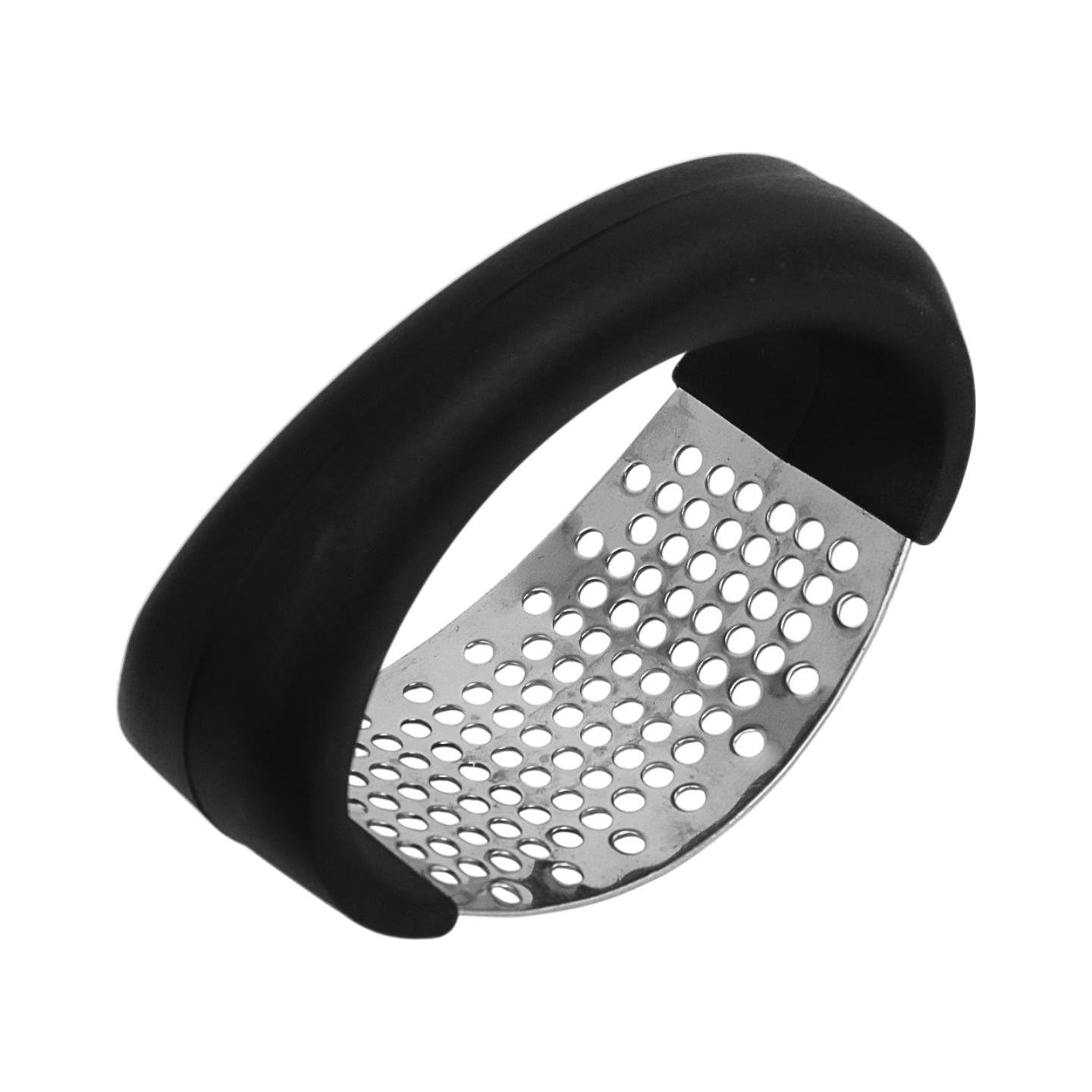 Amassador de Alho em Aço Inox com Cabo Ergonômico Antiderrapante