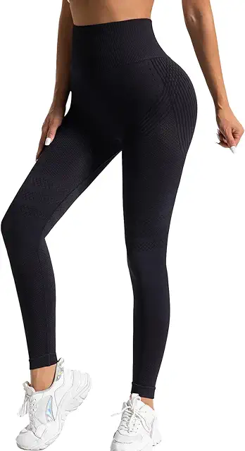 Legging Anti-Cellulite 3D Femme - Compression Minceur Taille Haute Yoga Fitness
