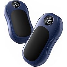 WHATOOK AI Hand Warmers Rechargeable: Magnetic 2 in 1 Electric Hand Warmers with USB Charging, Portable Reusable Pocket Heater, Men Women Gifts for Outdoors, Golfing, Hiking, Skiing, Hunting