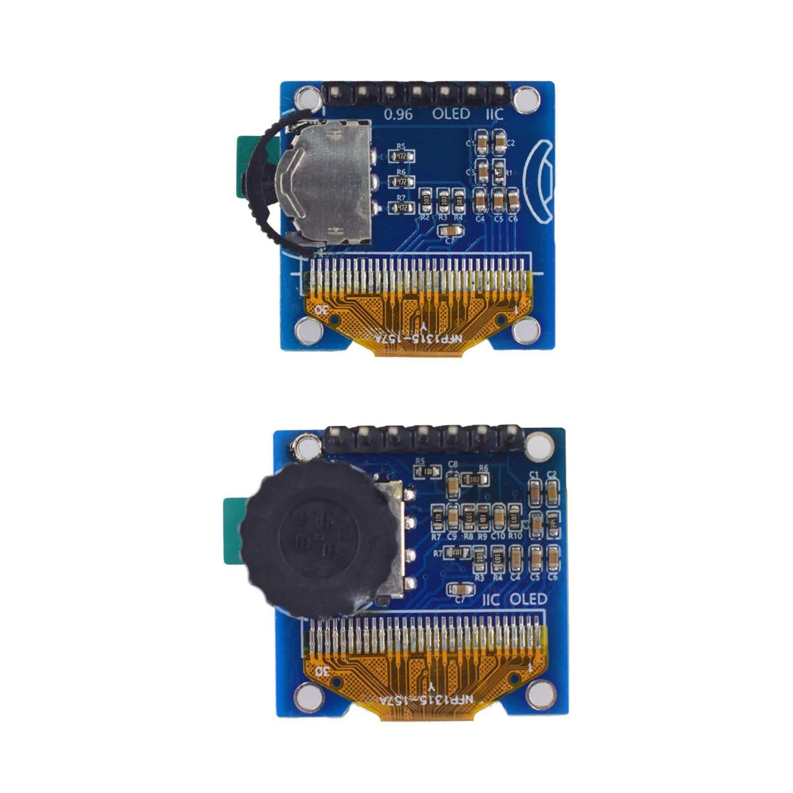 Módulo de Pantalla LCD SSD1315 de 0, 96 Pulgadas Módulo de Placa de Pantalla LCD 128X64 128x64 con codificación rotativa y Pantalla alimentada por batería de Posiciones