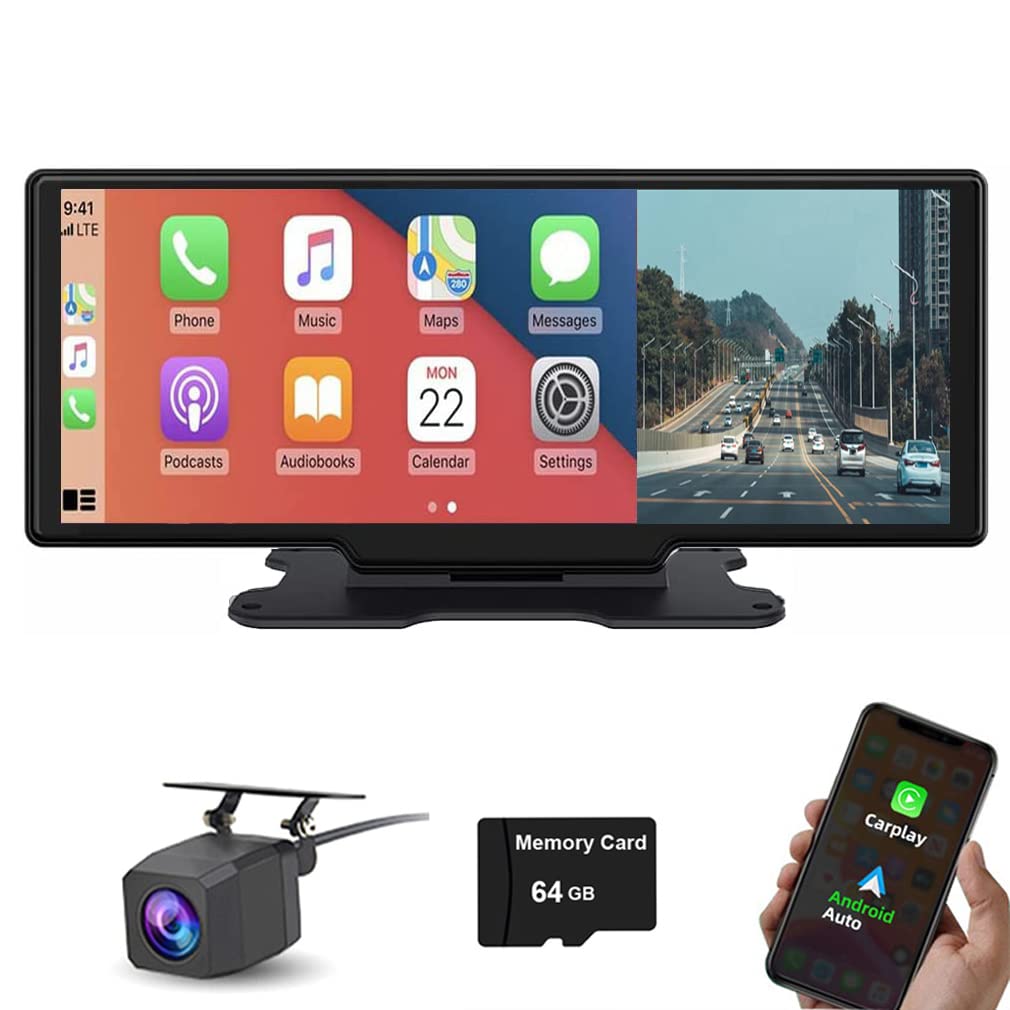 Amazon.co.jp: XRC TECH 10インチカーダッシュカムCarplay Android