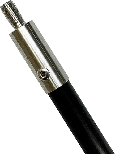 Miniatura 4 de Scuba Choice Fibra de carbono 7 pies pesca submarina de viaje 2 postes lanza sola flopper hawaiano eslinga, negro