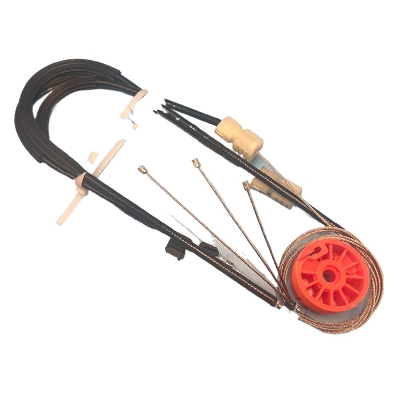 Sauanmnktp Front Left Window Winder Repair Kit For Citroen For Xsara N2 Facelift 1997-2006 Window Regulator Repair Kit
