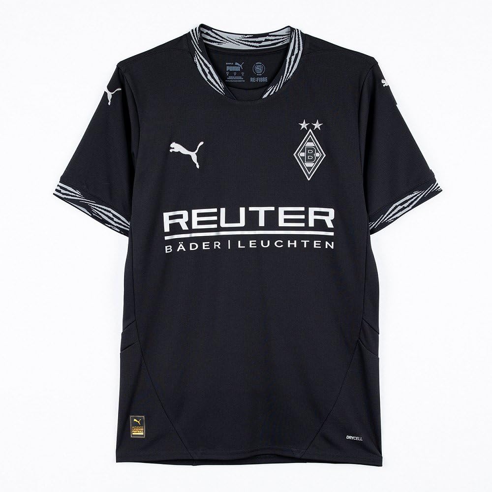 PUMA Offizielles Trikot Third | Borussia Mönchengladbach Saison 24/25 | Ausweichtrikot, dryCELL, Recyceltes Material, Gladbach Trikot