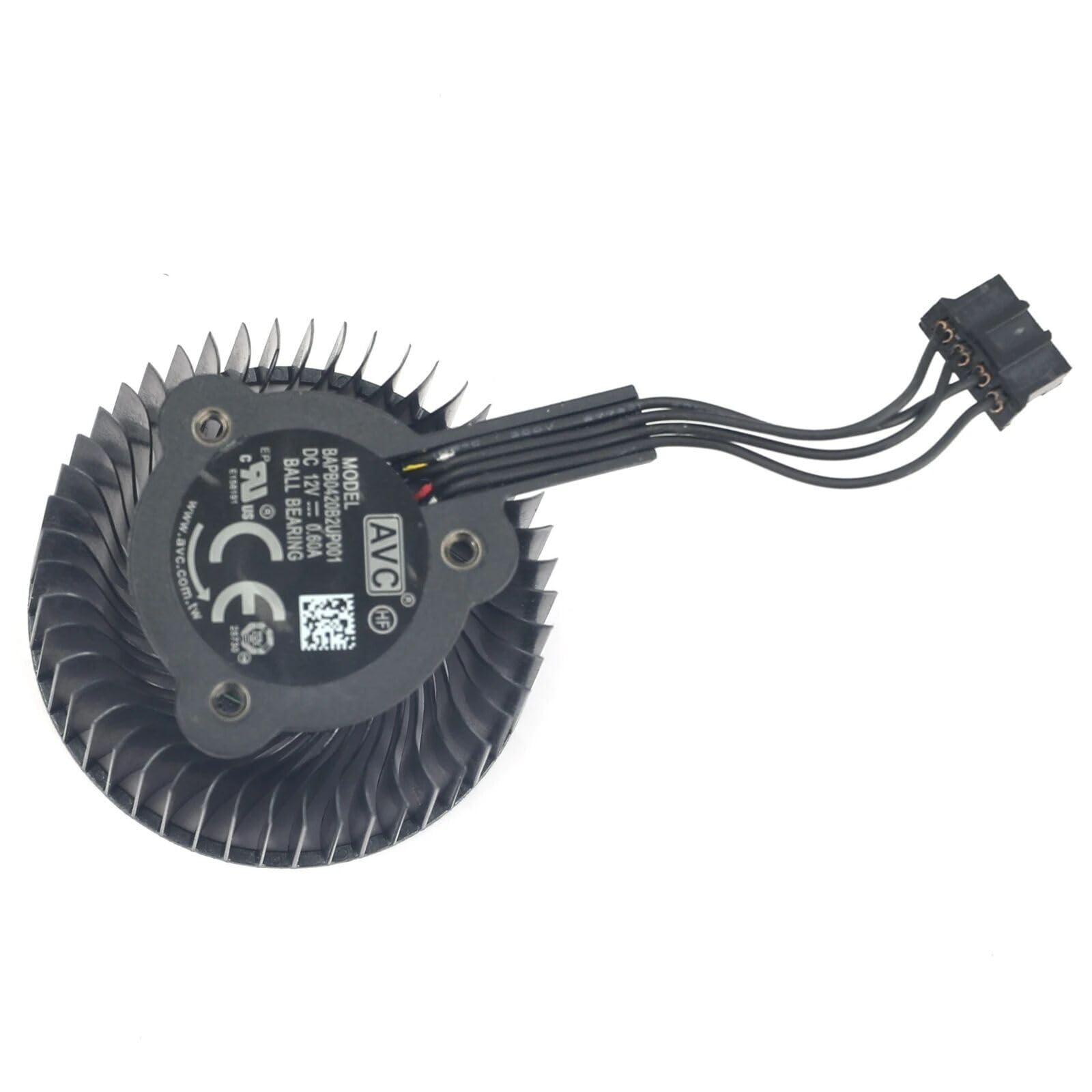 inRobert BAPC0420R2UP001 Graphics Card Cooler Fan Replacement for NVIDIA RTX A2000 Video Card Cooling Fans