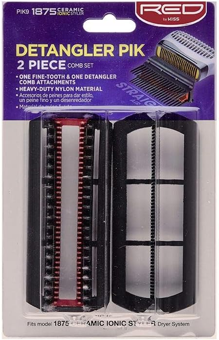 Detangler Pik 2 Piece Comb Set for Compatible Only with BD02U Model PIK9