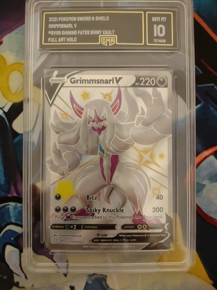 Shiny Grimmsnarl V Full Art Shining Fates Sv116 Sv122 Gma | Desertcart  Montenegro