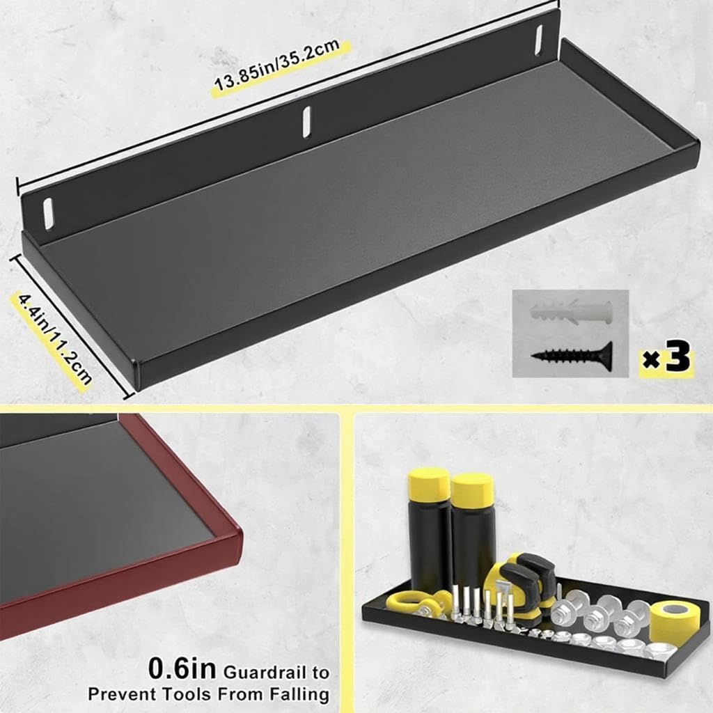 Estante profesional de almacenamiento de herramientas para talleres de garaje, herramientas de pared para destornilladores y herramientas manuales, soporte de herramientas resistente, diseño que