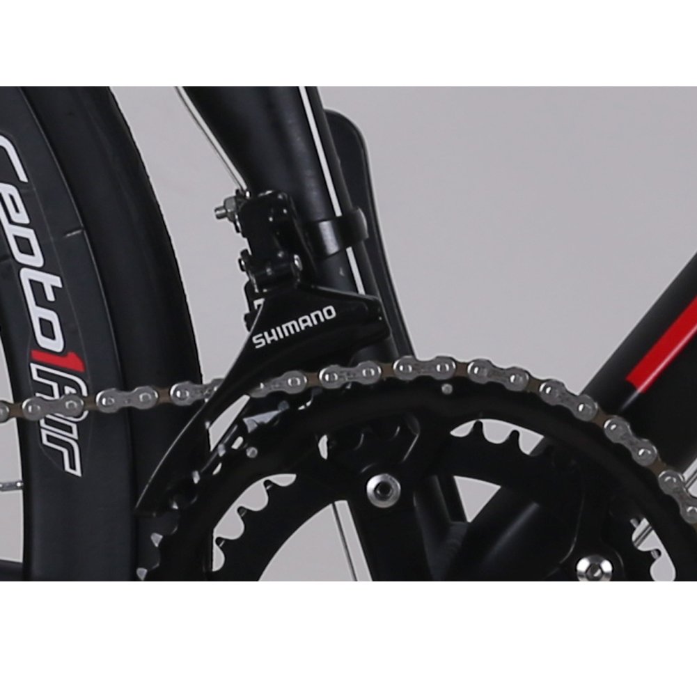 Amazon | Cyrusher EUROBIKE 自転車 ロードバイク アルミフレーム
