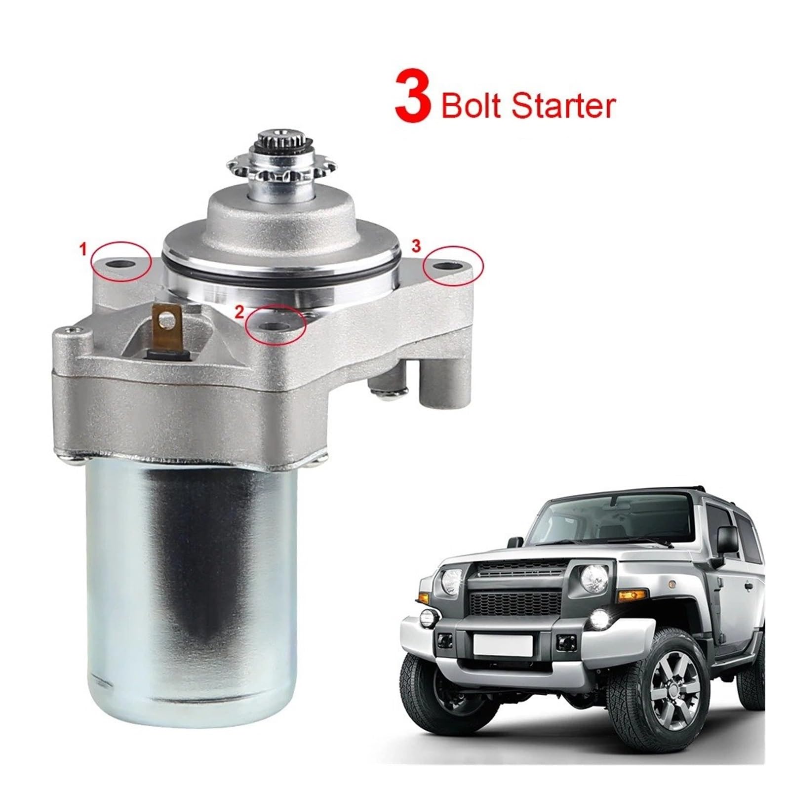 Starter Per Tao Tao 50cc 70cc 90cc 110cc 125cc 4 Ruote ATV 12V Motociclo Motorino Avviamento Elettrico Motorino Avviamento
