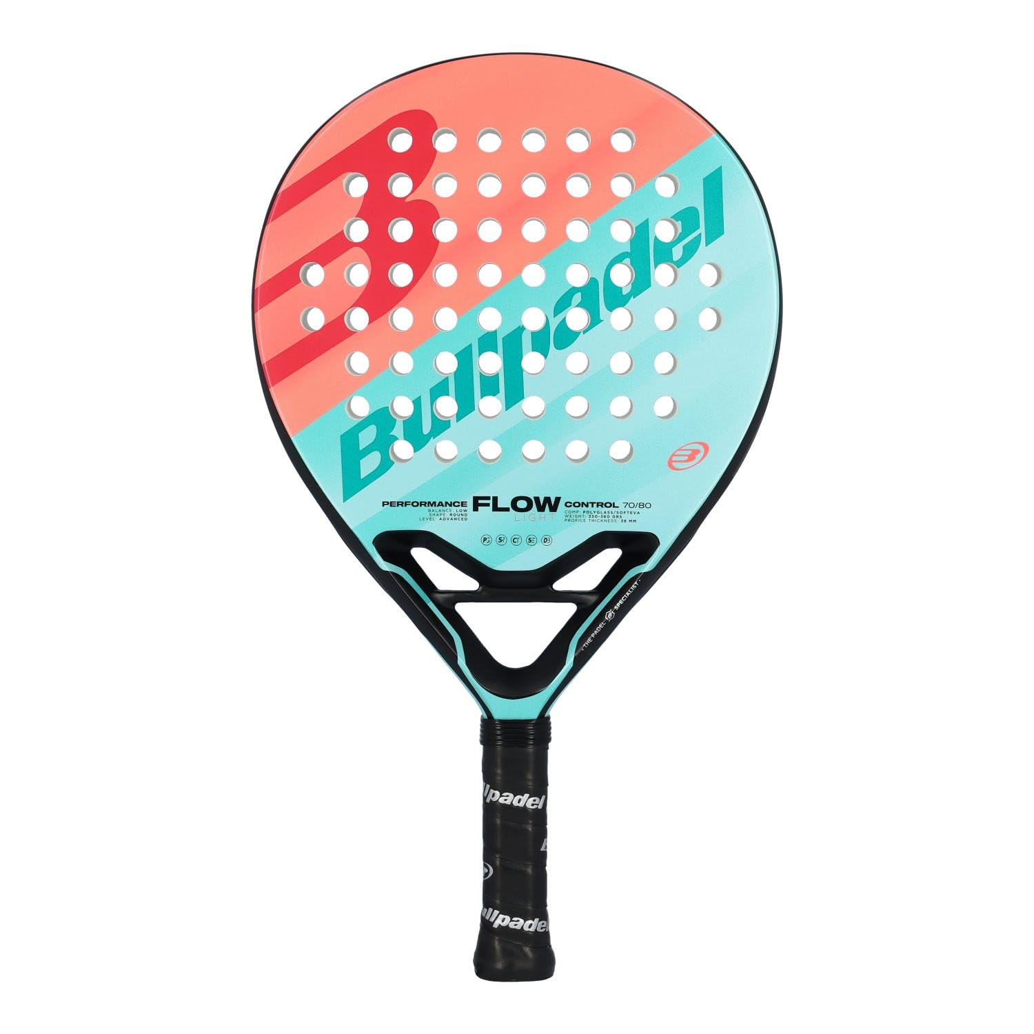 Bullpadel Schläger Flow Light W 23, Damen, Mehrfarbig