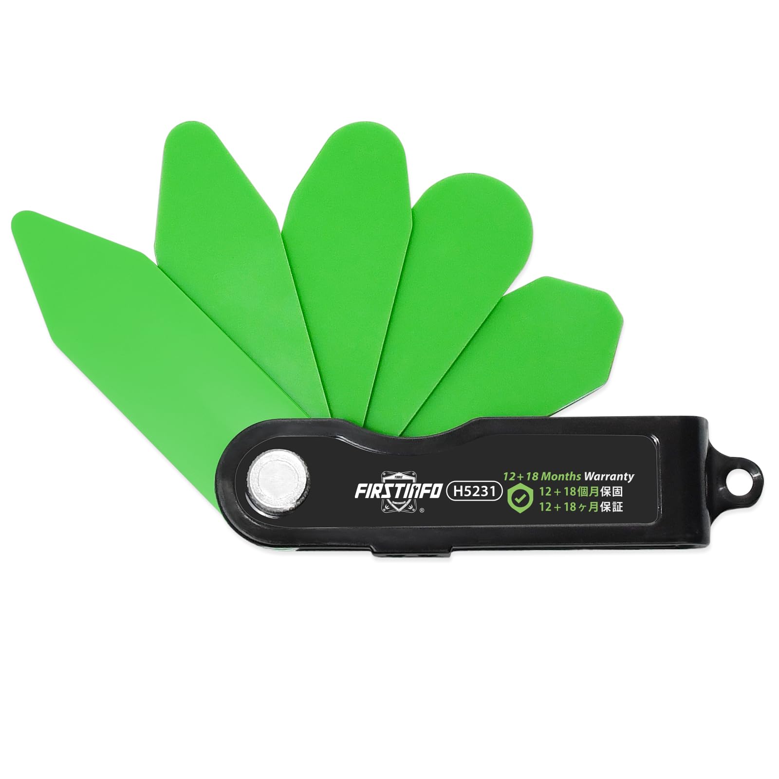 FIRSTINFO Patented 5-in-1 Folding Silicone Caulk Scraper Spatula Sealant Finishing Tool Smooth Caulk Tool