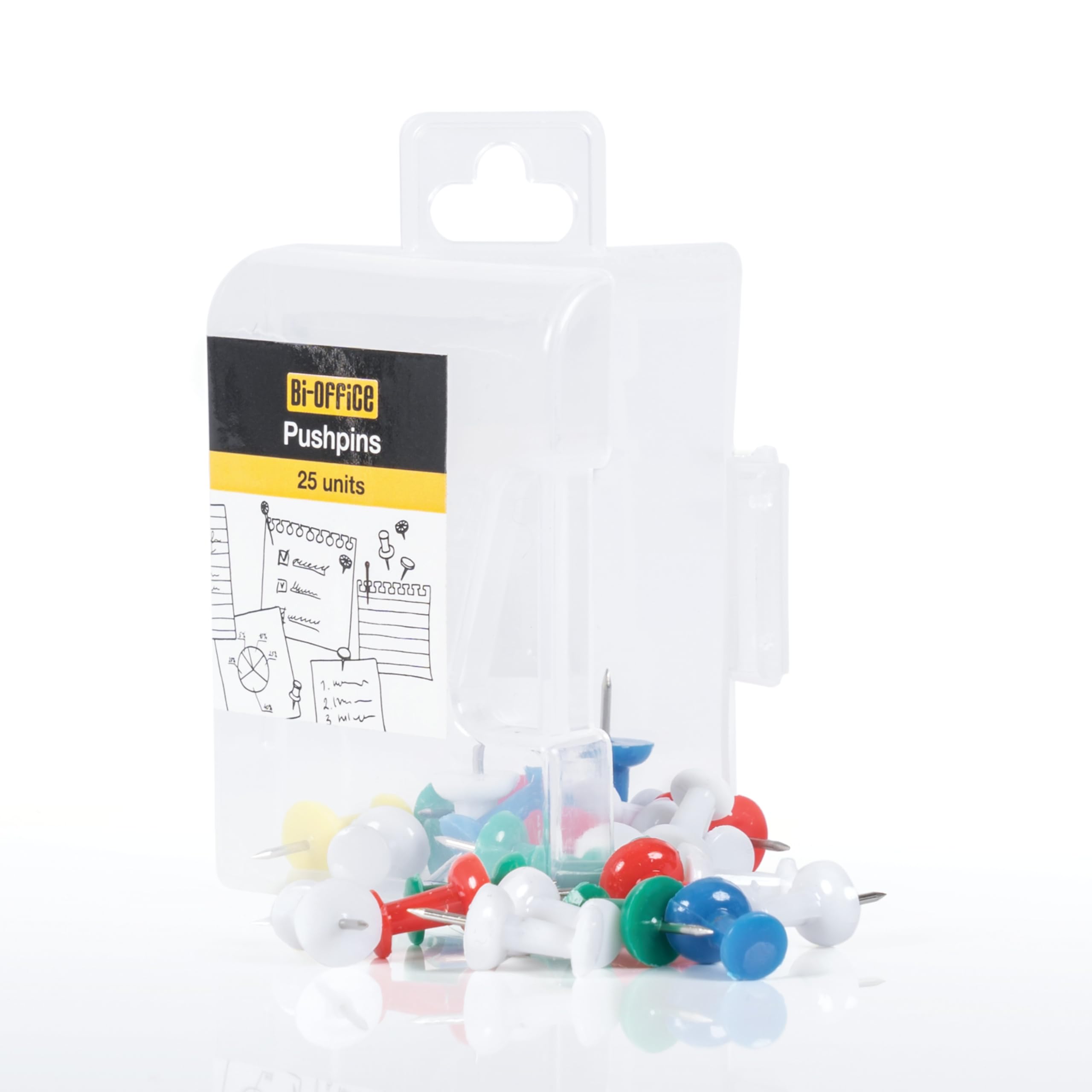 25 Assorted Push Pins