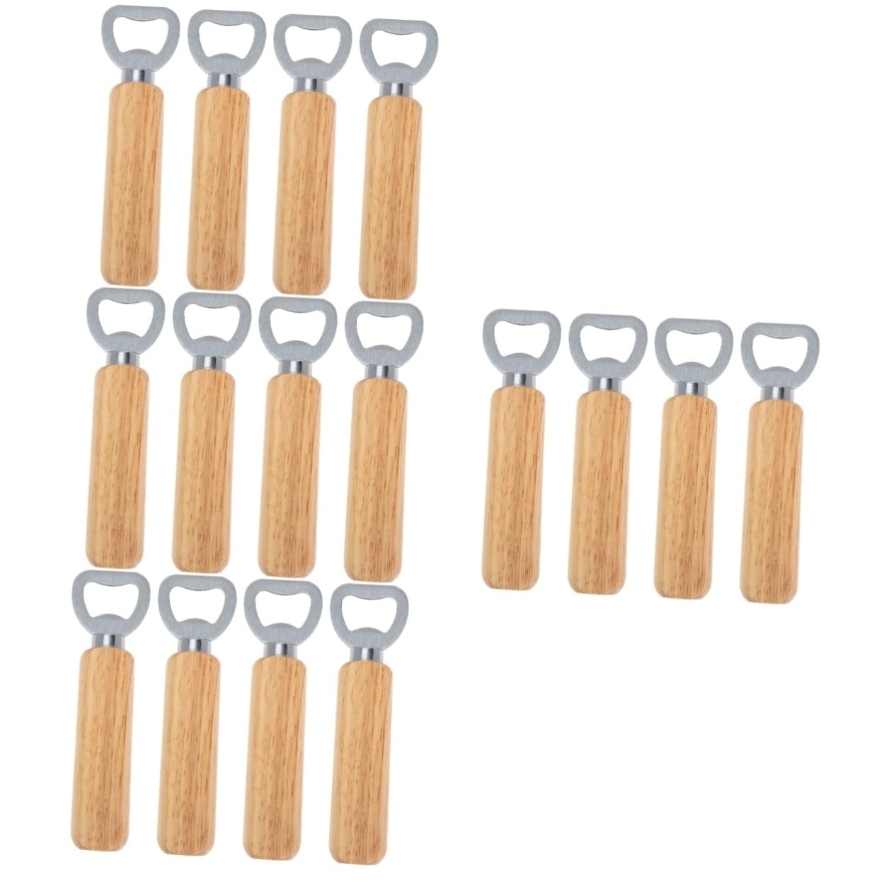 Amosfun 4 Sätze Korkenzieher Aus Holz Gestell Bier Cocktail Hydro Wein Bar Flaschenöffner Gadgets Dosenöffner Barkeeper Flaschenöffner Flaschendeckelentferner Khaki Metall 4 Stück * 4