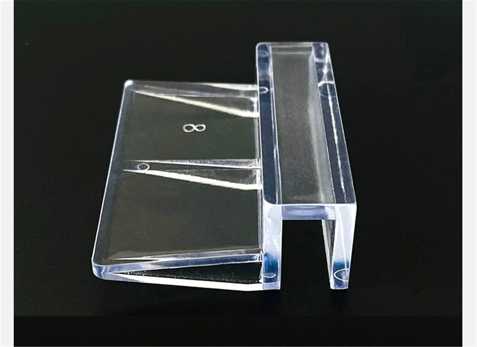 16 Clip Per Copertura Acquario - Trasparenti, Per Vetro Da 6mm - Ideali Per Fissare Coperchi O Reti - Foto 6