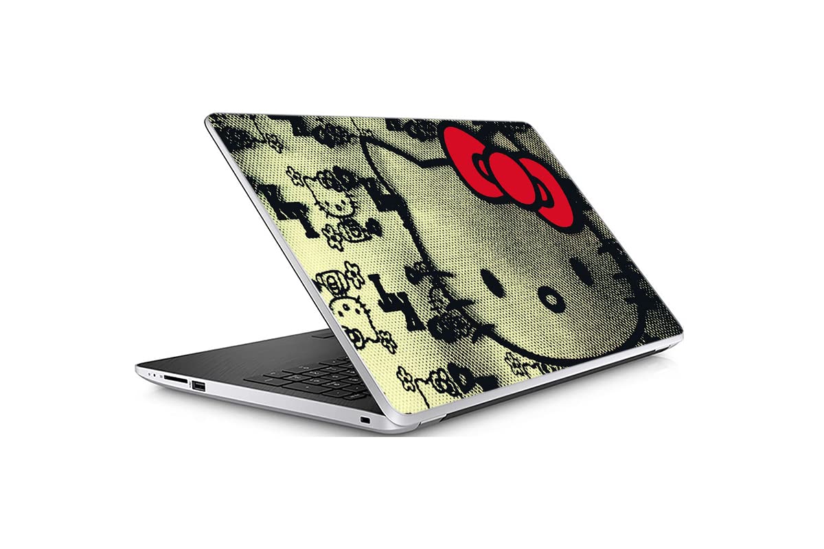 GADGETS WRAP Universal 15inch x 10inch Printed Vinyl Top Only Skin Sticker Decal for 15.6inch Screen Size Laptops – Hello Kitty Design GADGETS WRAP Universal 15inch x 10inch Printed Vinyl Top Only Skin Sticker Decal for 15.6inch Screen Size Laptops – Hello Kitty Design