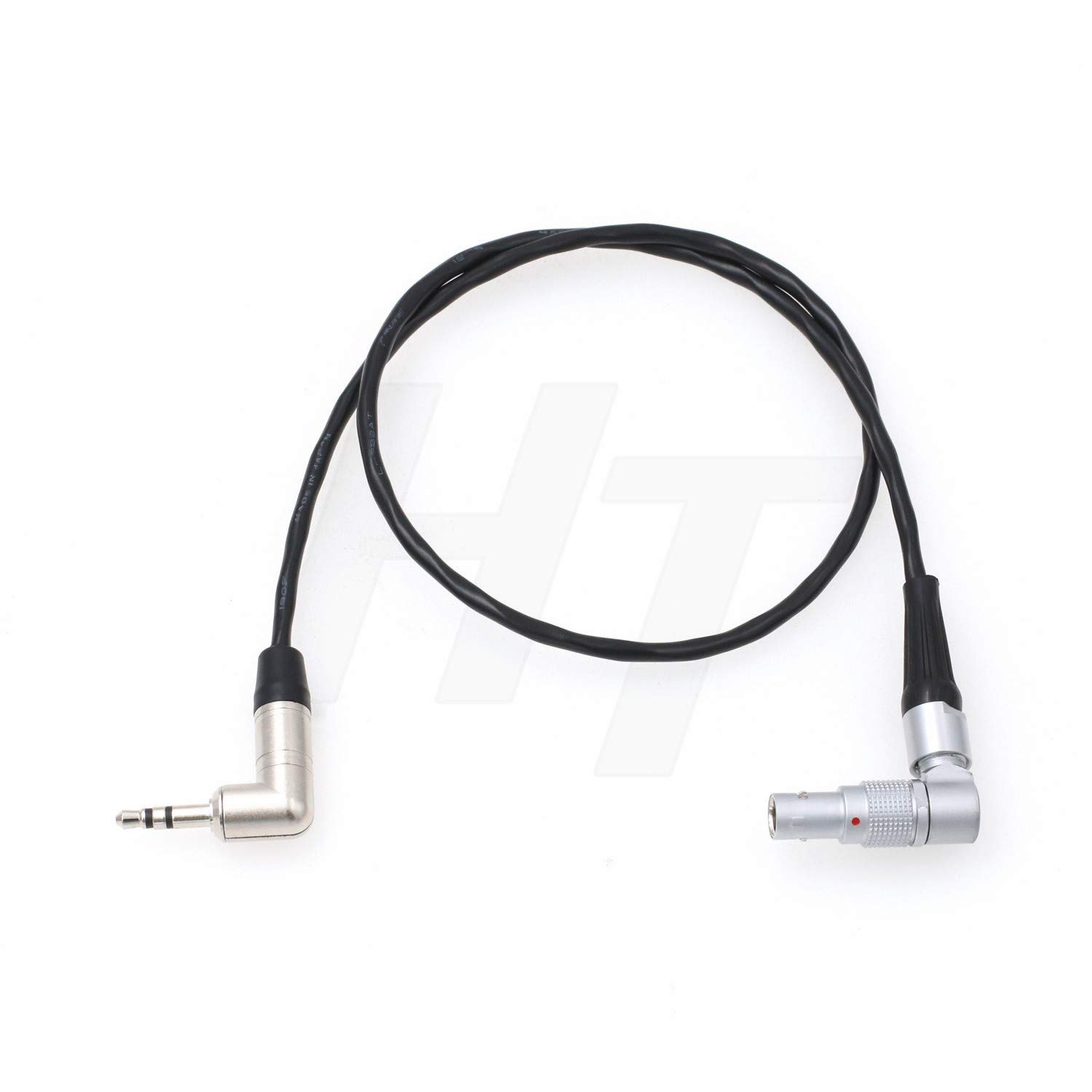 HangTon Cavo di ingresso timecode di sincronizzazione del tentacolo per fotocamera RED KOMODO V-RAPTOR da 3,5 mm a EXT 9 pin regolabile ad angolo retto