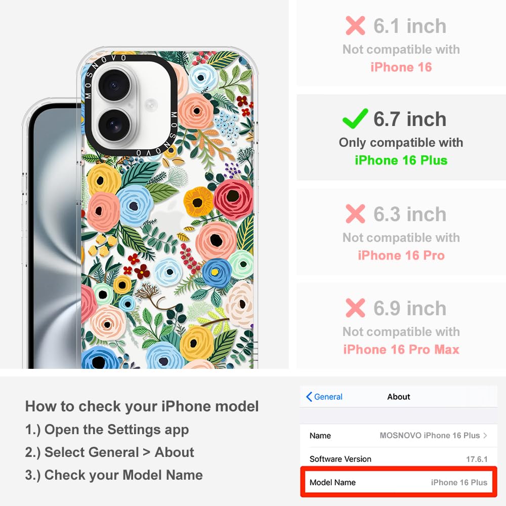MOSNOVO Case for iPhone 16 Plus - Image 2