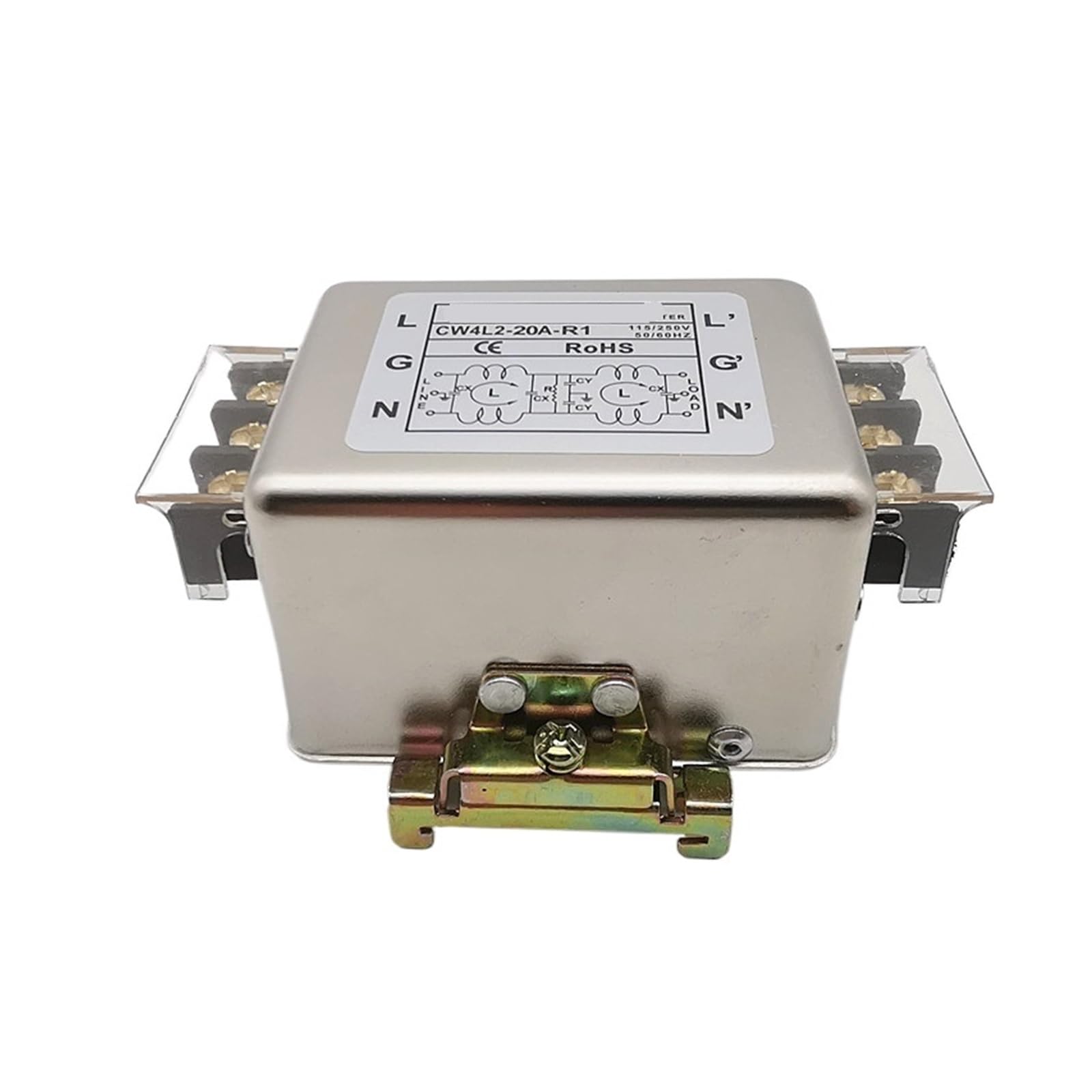 ETPBRIMSF Rail type power filter CW4L2-30A-R1 220V 10A 20A 30A(CW4L2-20A -R1 20A)