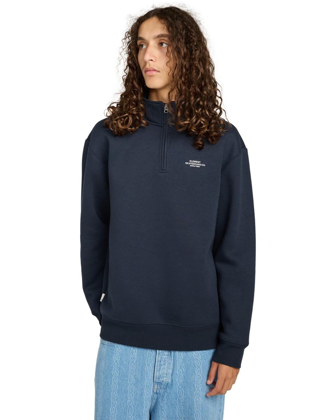 Element Half-Zip Sweatshirt CO QUARTER ZIP Men's Blue S