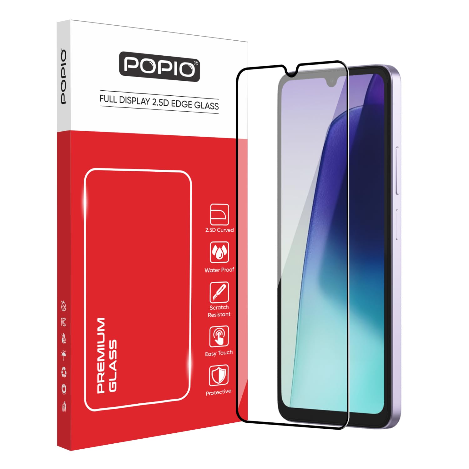 POPIO Military-Grade Gorilla Tempered Glass for Redmi Note 17 | 9H Hardness, Edge-to-Edge, Bubble-Free — Amazon image 25