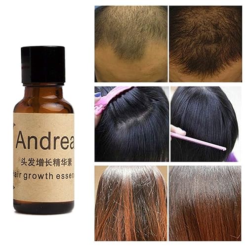 Miniatura 8 de Andrea Hair Growth Essence para la pérdida de cabello, tratamientos del cuero cabelludo con jengibre y ginseng - Mejora la densidad del cabello,