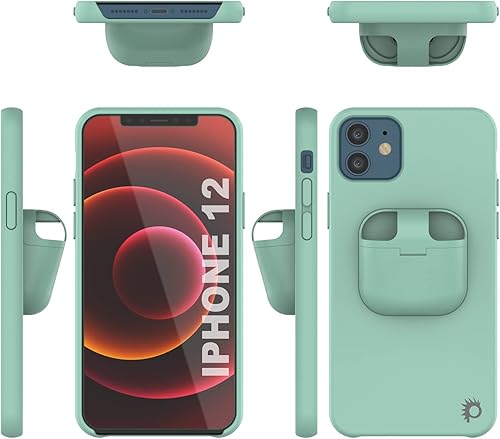 Miniatura 7 de Punkcase Funda para iPhone 12 Airpods (Serie CenterPods)  Funda delgada y duradera 2 en 1 diseñada para iPhone 12 (6.1 pulgadas)  Protege tu