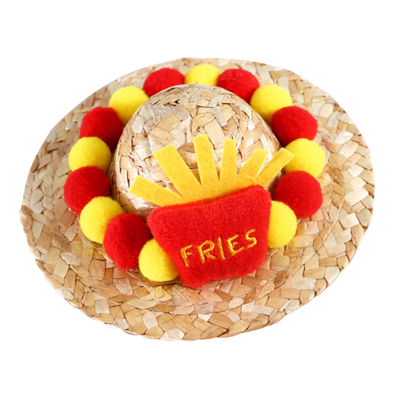 DOITOOL 3piezas Sombrero De Ajustable para Perro y Gato Sombrero Verano para Mascotas Accesorio Divertido para Fiestas y Eventos Al Aire