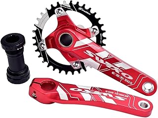 Rower górski 170 mm, zestaw ramienia korbowego z 104 BCD 32/34/36/38T, koło łańcuchowe MTB, korba ze stopu aluminium