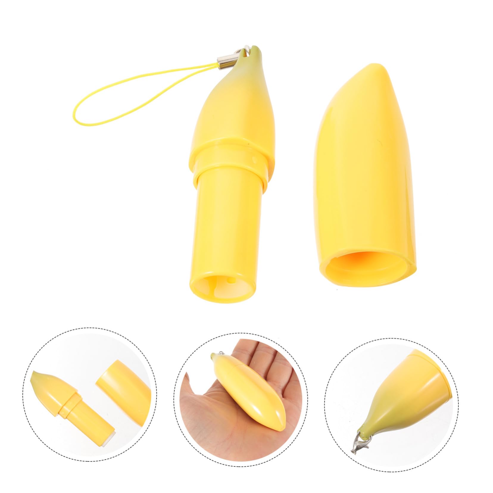 Didiseaon 5 Juegos Gel Máscara Para Dormir De Labios Pasta Bálsamo Labial Brillante Brillo Líquido Tinte Abeja Equipo Delineador De Labios Dispensador El Plastico 6 Piezas * 5