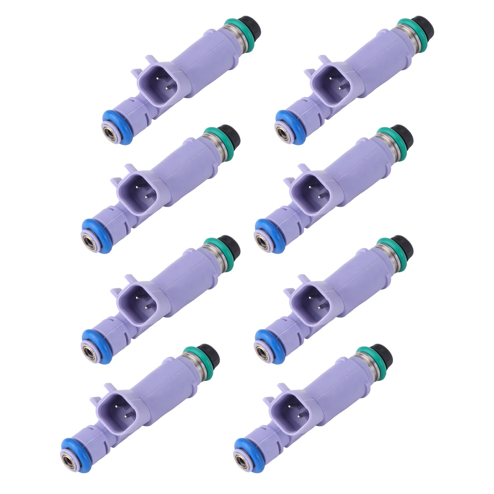 【Ｍ.L】速達 Amazon.com: 8 PCS M-9593-LU24A Fuel Injectors for Ford Mustang GT