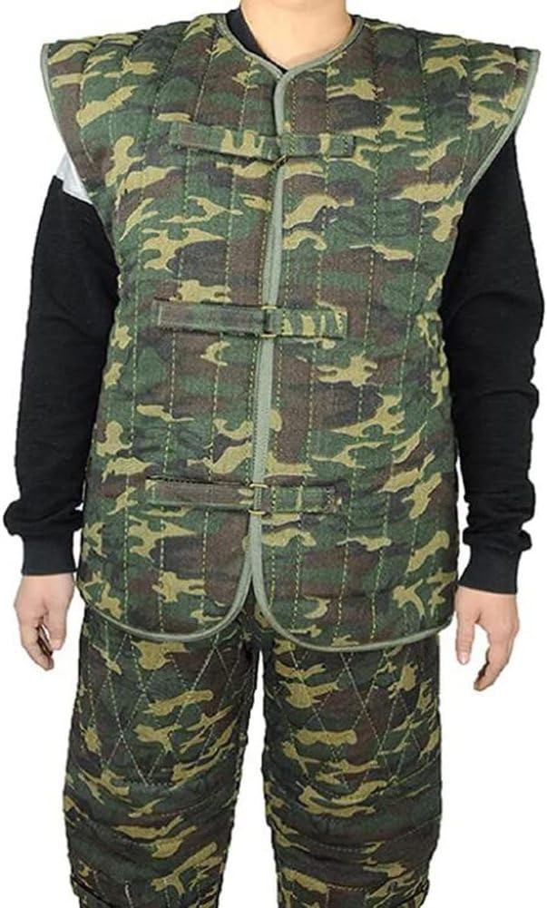 Ropa Protectora Para Perros De Adiestramiento: Traje Profesional De Protección Corporal Para Perros Grandes Con Mangas Antimordeduras, Chaqueta Y Pantalones De Adiestramiento Para Perros Policía.