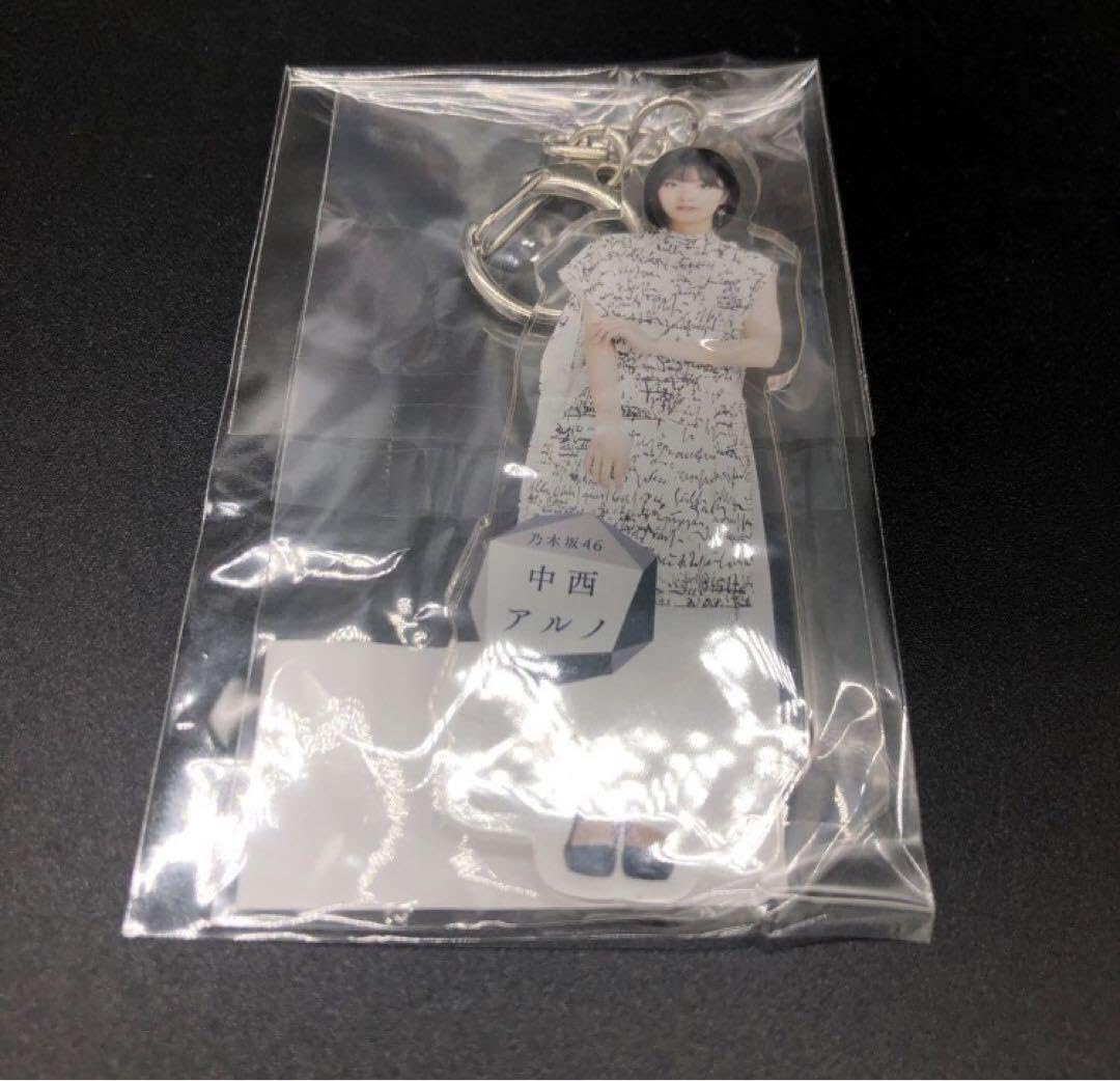 中西アルノ　actually キーホルダー　アクリルキーホルダー　乃木坂46 出回り少 希少品 乃木坂46 乃木坂スター誕生 中西アルノ
